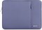 Laptop Sleeve Bag Compatible with Macbook Pro 16 Inch 2024-2019 M3 A2991 M2 A2780 M1 A2485 A2141/Pro Retina 15 A1398, 15-15.6 Inch Notebook, Polyester Vertical Case with Pocket, Lavender Gray